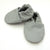 Grey Brushed Denim Shoes babies cannot kick off