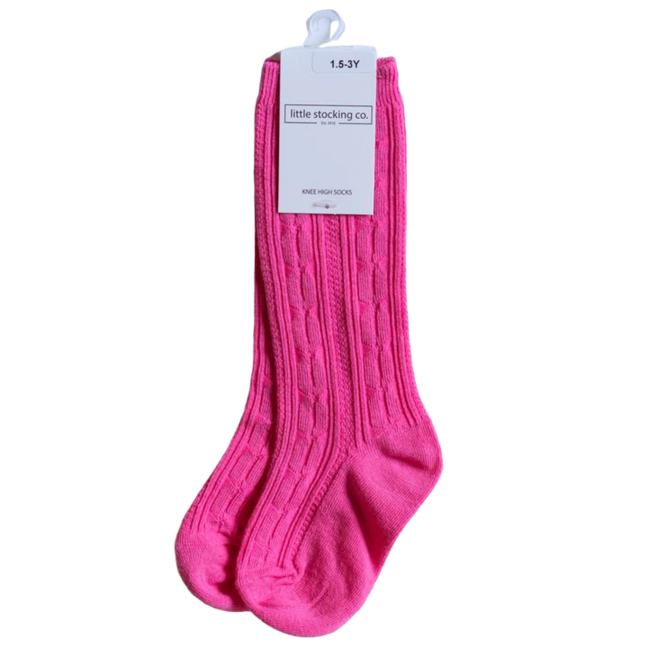 Hot Pink Knee Socks by Little Stocking Company - Cabooties